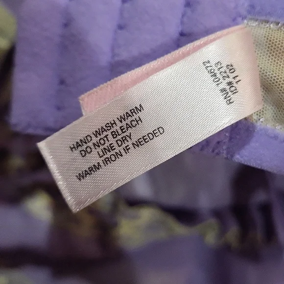 Victoria's Secret Vintage Silk Lace-Trim Slip Dress Nightgown - Picture 11 of 11